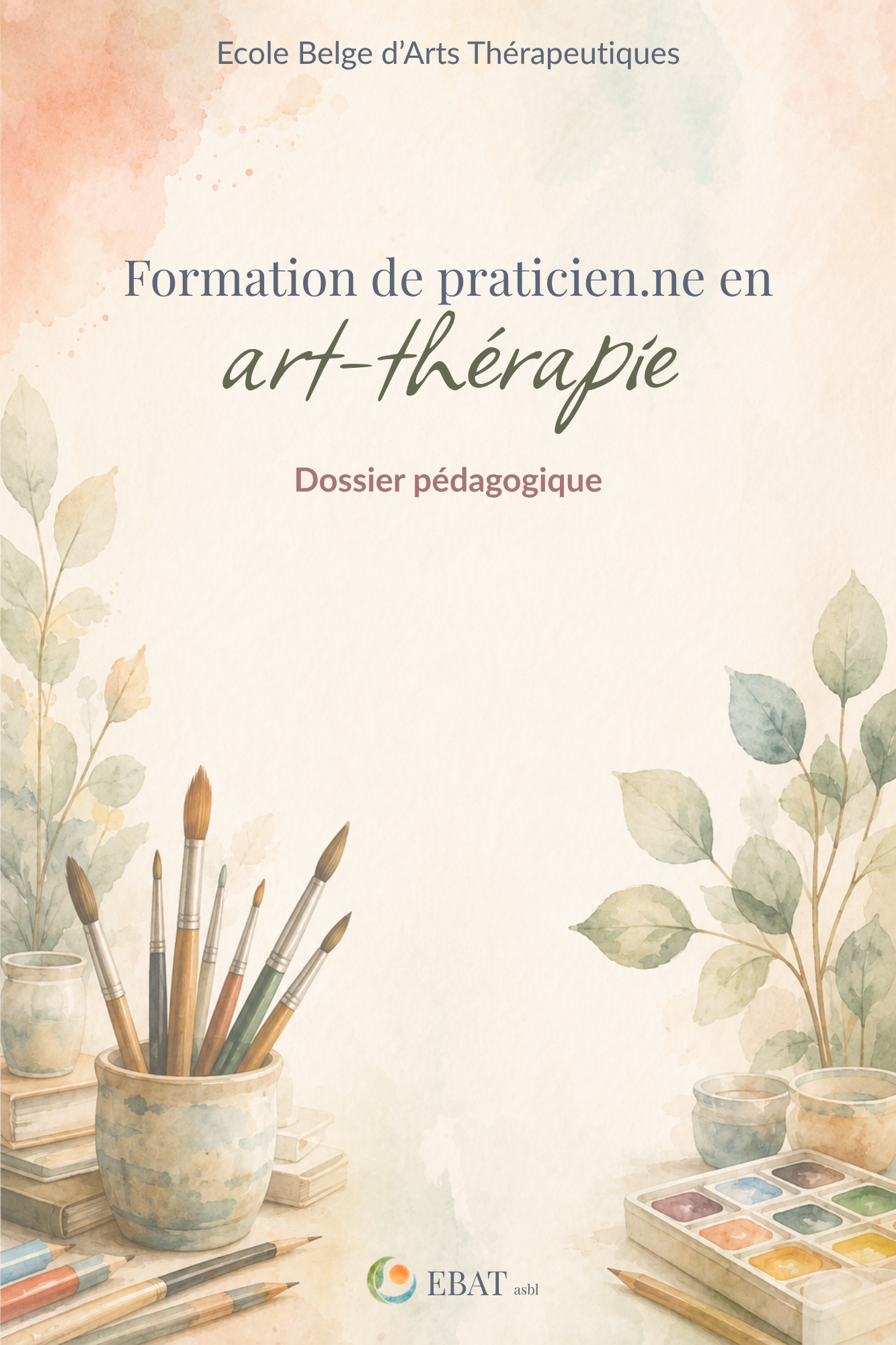 Formation de praticien.ne en art thérapie - dossier pédégogique
